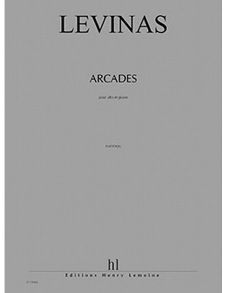 LEVINAS M.-Arcate per Viola e Pianoforte