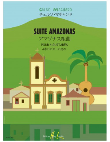 MACHADO C.-Suite Amazonas für 4 Gitarren