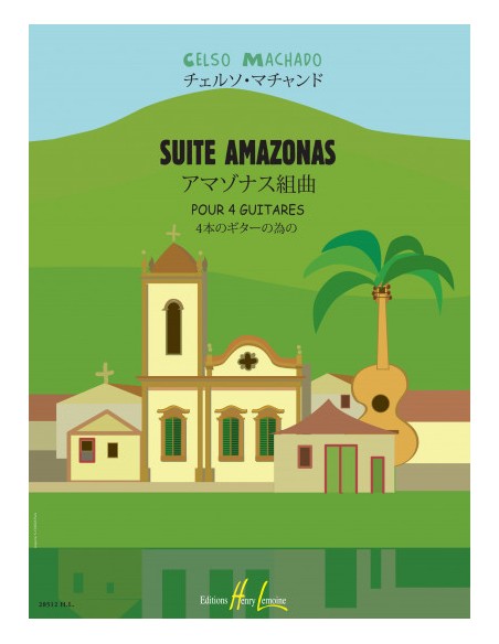 MACHADO C.-Suite Amazonas für 4 Gitarren