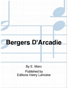 MARC E.-Bergers d'Arcadie per flauto e pianoforte