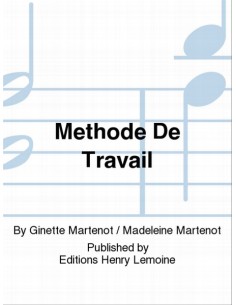 MARTENOT G.-Working Method for Piano