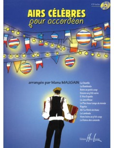 MAUGAIN M.-Aires Celebres for Accordion (Inc.CD)