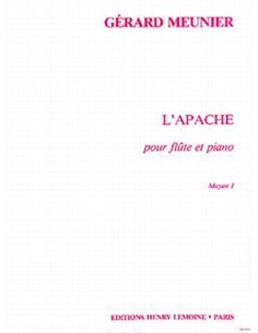 MEUNIER G.-Apache per Flauto e Pianoforte
