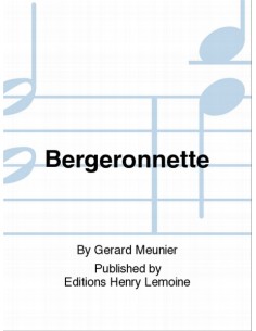 MEUNIER G.-Bergeronnette per flauto e pianoforte