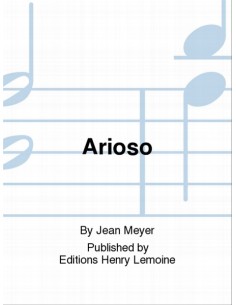 MEYER J.-Arioso per clarinetto e pianoforte