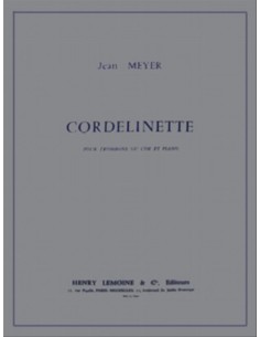 MEYER J.-Cordelinette per corno e pianoforte