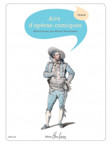 Arie d'Opera-Opere Comiche per Tenore e Pianoforte (Verschaeve)