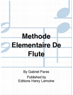 PARES G.-Methode Elementaire para Flauta