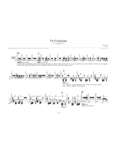 PAUSET B.-De Prolatione per percussioni