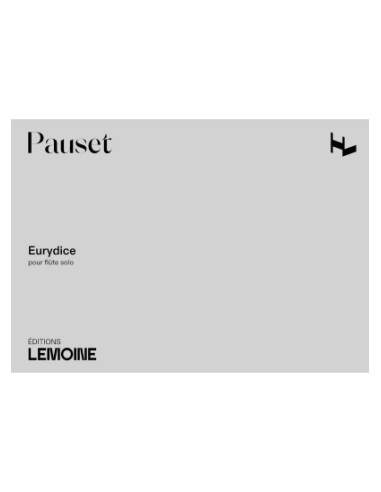 PAUSET B.-Euridice per Flauto