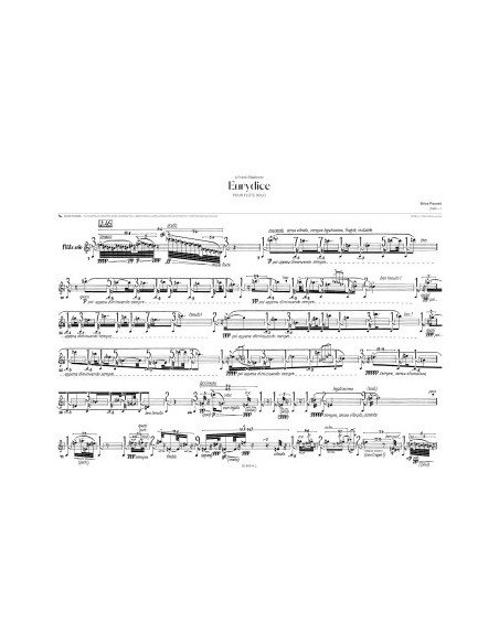 PAUSET B.-Eurydice für Flöte