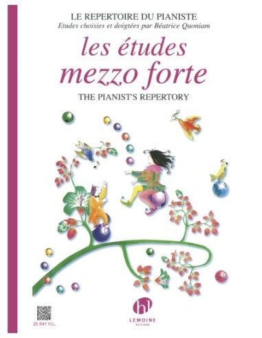 QUONIAM B.-Mezzo Forte Etüden für Klavier