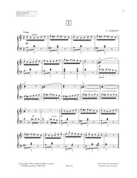 QUONIAM B.-Mezzo Forte Studi per pianoforte