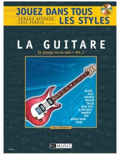 REYNAUD & PERRIN-Jouez dans tous les styles Vol.1 per chitarra (Inc.CD)