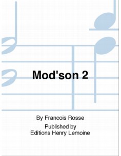 ROSSE F.-Mod'son 2 per Flauto e Chitarra