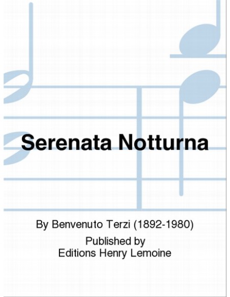 TERZI G.A.-Night Serenade for Guitar