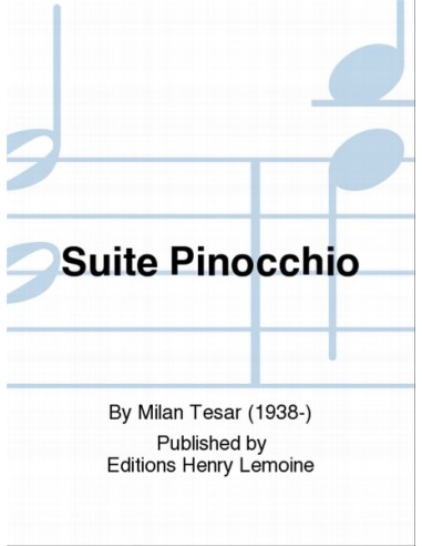 TESAR M.-Suite Pinocchio für Gitarre