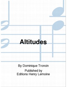 TRONCIN D.-Altitudes pour violon et violoncelle