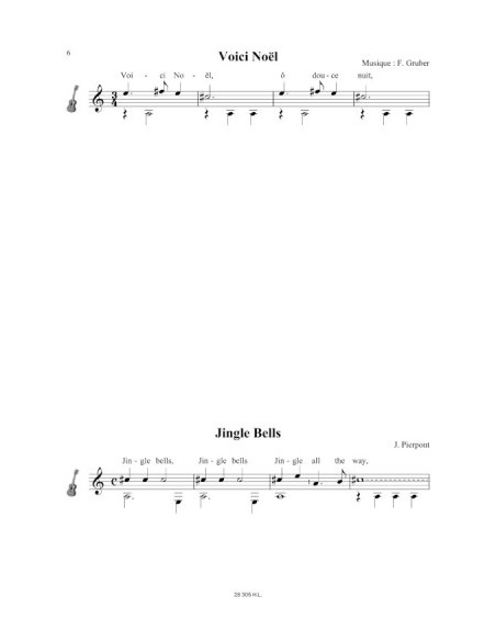 ULRICH R.-Chansons de Noel per Chitarra