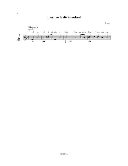 ULRICH R.-Chansons de Noel per Chitarra