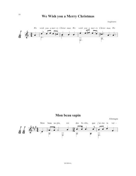 ULRICH R.-Chansons de Noel per Chitarra