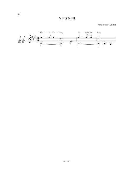 ULRICH R.-Chansons de Noel per Chitarra