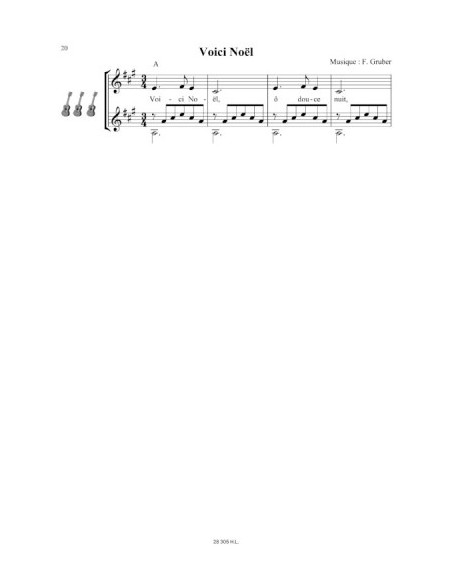 ULRICH R.-Chansons de Noel per Chitarra