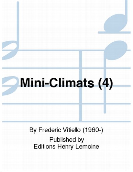 VITIELLO F.-Mini Climats (4) per Chitarra