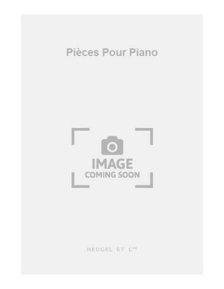 CHAUSSON E.-Pezzi per pianoforte