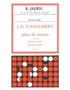DANGLEBERT J.H.-Pièces pour clavecin 1er (Gilbert)