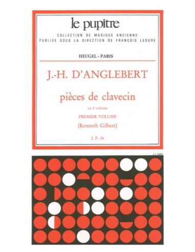 DANGLEBERT J.H.-Pièces pour clavecin 1er (Gilbert)