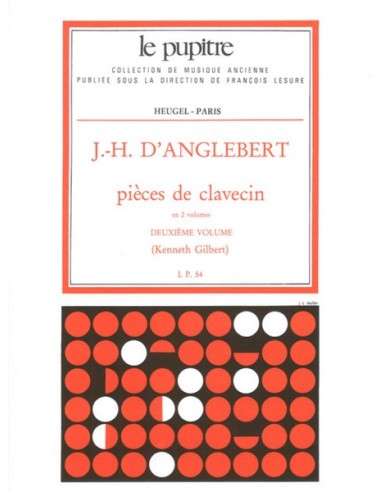 DANGLEBERT J.H.-Pièces pour clavecin 2º (Gilbert)