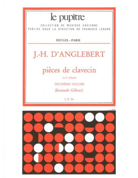 D'ANGLEBERT J.H.-Pezzi per Clavicembalo 2º (Gilbert)