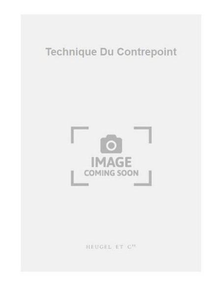 FALK J.-Technique du Contrepoint