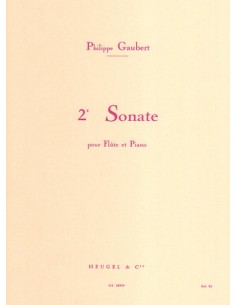 GAUBERT P.-Sonate n. 2 per flauto e pianoforte