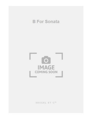 JOLAS B.-B pour Sonate pour piano