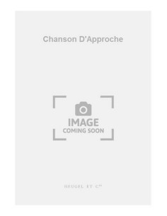 JOLAS B.-Chanson de Approche pour piano