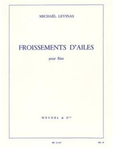 LEVINAS M.-Froissement de Ailes per Flauto