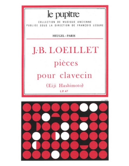 LOEILLET J.B.-Pièces pour clavecin (Hashimoto)