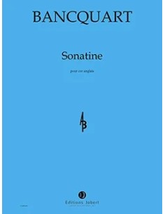 BANCQUART A.-Sonatine für Englischhorn