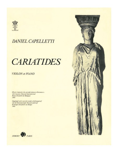 CAPELLETTI D.-Cariatidi per Violino e Pianoforte