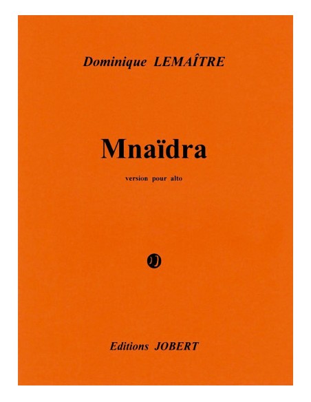 LEMAITRE D.-Mnaidra für Viola