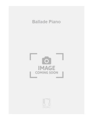 BAZELAIRE P.-Ballata per pianoforte