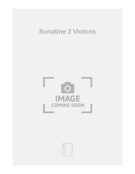 BECK C.-Sonatine pour 2 violons
