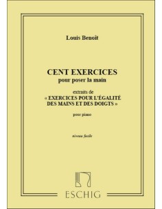 BENOIT-Exercises (100) for Piano