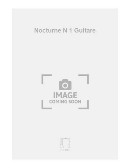 BONDON J.-Nocturne nº 1 per Chitarra