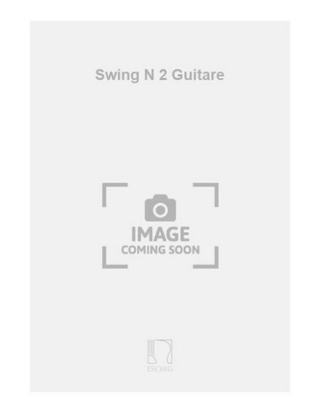 BONDON J.-Swing nº 2 for Guitar