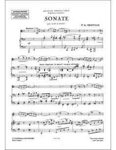 BREVILLE P.-Sonate per viola e pianoforte 2