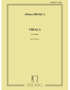 BROQUA A.-Vidala per chitarra (Pujol)