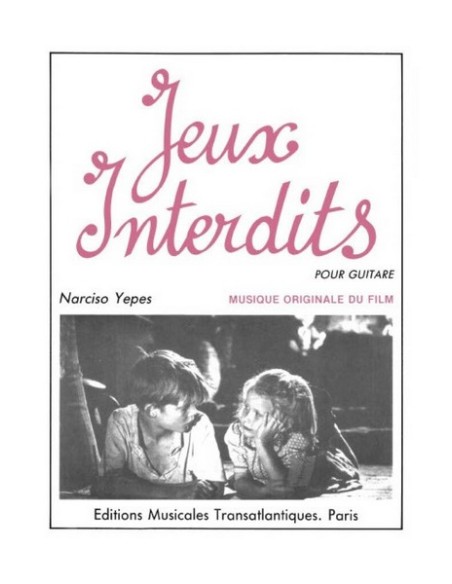 ANONIMO-Jeux Interdits pour guitare (Yepes)